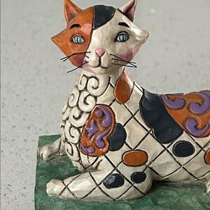 Jim Shore Calliope Calico Cat Figurine